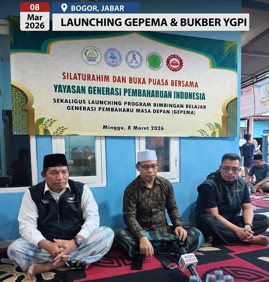 Yayasan Generasi Pembaharuan Indonesia Gelar Bagi-Bagi Ta'jil dan Launching Lembaga Pendidikan Pra Sekolah GEPEMA
